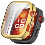 For Huawei Watch Fit 4 Electroplated TPU Full Coverage Watch Protective Case(Gold)