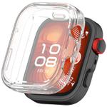 For Huawei Watch Fit 4 Pro Electroplated TPU Full Coverage Watch Protective Case(Transparent)