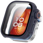 For Huawei Watch Fit 4 Pro Change to Ultra 2 49mm Tempered Film Integrated PC Watch Protective Case(Midnight Blue)