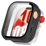 For Huawei Watch Fit 4 Tempered Film Integrated PC Watch Protective Case(Frosted Black)