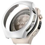 For Huawei Watch 5 42mm Half Coverage Hollow PC Watch Protective Case(Silver)