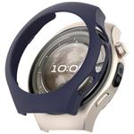 For Huawei Watch 5 46mm Half Coverage Hollow PC Watch Protective Case(Midnight Blue)