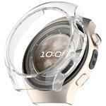 For Huawei Watch 5 46mm Half Coverage Hollow PC Watch Protective Case(Transparent)