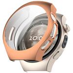 For Huawei Watch 5 46mm Electroplated TPU Full Coverage Watch Protective Case(Rose Gold)