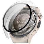 For Huawei Watch 5 42mm Tempered Film Integrated PC Watch Protective Case(Transparent)
