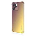 For OPPO Reno14 F 5G ENKAY Hat-Prince Gradient Airbag TPU Phone Case(Purple Gold)