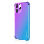 For OPPO Reno14 F 5G ENKAY Hat-Prince Gradient Airbag TPU Phone Case(Purple Blue)
