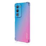 For OPPO A5 5G Global ENKAY Hat-Prince Gradient Airbag TPU Phone Case(Blue Pink)