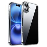 For iPhone 16 Kalebol Highly Transparent PC Hybrid TPU Phone Case