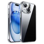 For iPhone 15 Plus Kalebol Highly Transparent PC Hybrid TPU Phone Case