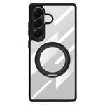 For Samsung Galaxy A56 5G Gear 360 Rotation Holder MagSafe Phone Case(Black)
