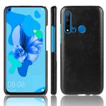 Shockproof Litchi Texture PC + PU Case for Huawei P20 lite 2019/Nova 5i(Black)