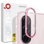 For Samsung Galaxy A36 5G / A56 5G NORTHJO 1 Set Camera Lens Protector Glitter Metal Ring Film(Pink)
