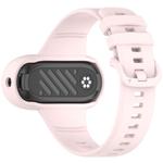 For Insta 360 Go 3 / Go 3S / Go 2 Solid Color Silicone Watch Band(Light Pink)