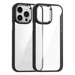 For iPhone 13 Pro Kalebol Gold Shield PC Hybrid TPU Phone Case(Black)