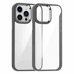 For iPhone 13 Pro Kalebol Gold Shield PC Hybrid TPU Phone Case(Titanium Gray)