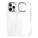 For iPhone 12 Pro Max Kalebol Gold Shield PC Hybrid TPU Phone Case(White)