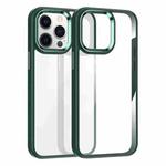 For iPhone 12 Pro Max Kalebol Gold Shield PC Hybrid TPU Phone Case(Kuramling Green)