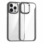For iPhone 12 Pro Max Kalebol Gold Shield PC Hybrid TPU Phone Case(Titanium Gray)