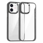 For iPhone 12 Kalebol Gold Shield PC Hybrid TPU Phone Case(Titanium Gray)