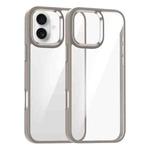 For iPhone 16 Kalebol Gold Shield PC Hybrid TPU Phone Case(Titanium Gold)