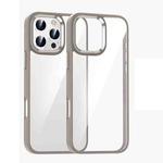 For iPhone 16 Pro Max Kalebol Gold Shield PC Hybrid TPU Phone Case(Titanium Gold)