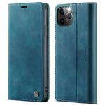 For iPhone 11 Pro Max CaseMe 033 Calf Leather Lining Microfibre RFID Blocking Phone Case(Green)
