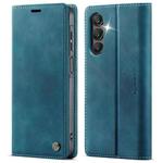 For Samsung Galaxy A16 5G CaseMe 033 Calf Leather Lining Microfibre RFID Blocking Phone Case(Green)