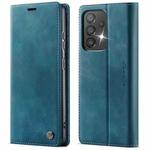 For Samsung Galaxy A33 5G CaseMe 033 Calf Leather Lining Microfibre RFID Blocking Phone Case(Green)