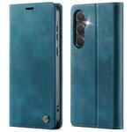 For Samsung Galaxy S24+ / S25+ 5G CaseMe 033 Calf Leather Lining Microfibre RFID Blocking Phone Case(Green)