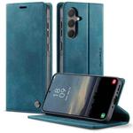For Samsung Galaxy A55 CaseMe 033 Calf Leather Lining Microfibre RFID Blocking Phone Case(Green)