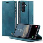 For Samsung Galaxy A25 CaseMe 033 Calf Leather Lining Microfibre RFID Blocking Phone Case(Green)