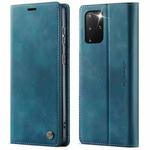 For Samsung Galaxy S20+ CaseMe 033 Calf Leather Lining Microfibre RFID Blocking Phone Case(Green)