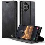 For Samsung Galaxy A13 / A04s CaseMe 033 Calf Leather Lining Microfibre RFID Blocking Phone Case(Black)