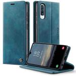 For Samsung Galaxy A50s / A30s CaseMe 033 Calf Leather Lining Microfibre RFID Blocking Phone Case(Green)