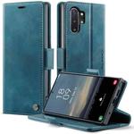 For Samsung Galaxy Note10+ CaseMe 033 Calf Leather Lining Microfibre RFID Blocking Phone Case(Green)