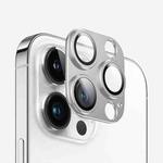 For iPhone 14 Pro Max Kalebol Armor Full-Coverage Metal Lens Ring Protector Film(Silver)