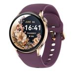 Sense 6 1.43 AMOLED Screen IP68 Waterproof Bluetooth Call Smartwatch Supports Health Monitoring(Wine Red)