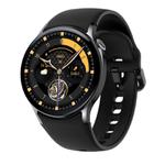 Sense 6 1.43 AMOLED Screen IP68 Waterproof Bluetooth Call Smartwatch Supports Health Monitoring(Black)