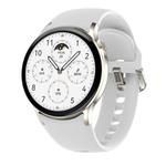 Sense 6 1.43 AMOLED Screen IP68 Waterproof Bluetooth Call Smartwatch Supports Health Monitoring(Starlight)