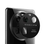 For OPPO Find X6 Kalebol Black Metal Hollow Lens Protection Ring