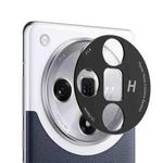 For OPPO Find X7 Kalebol Black Metal Hollow Lens Protection Ring