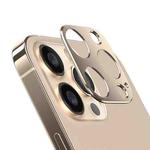 For iPhone 13 Pro Max Kalebol Metal Hollow Lens Protection Ring(Gold)