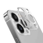 For iPhone 13 Pro Max Kalebol Metal Hollow Lens Protection Ring(Silver)