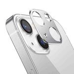 For iPhone 13  Kalebol Metal Hollow Lens Protection Ring(Silver)