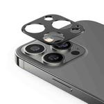 For iPhone 14 Pro Max Kalebol Metal Hollow Lens Protection Ring(Black)