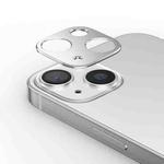 For iPhone 14 Kalebol Metal Hollow Lens Protection Ring(Silver)