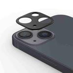For iPhone 14 Plus Kalebol Metal Hollow Lens Protection Ring(Black)