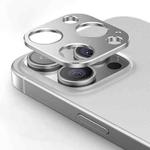 For iPhone 15 Pro Max Kalebol Metal Hollow Lens Protection Ring(Silver)
