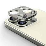For iPhone 16 Pro Kalebol Metal Hollow Lens Protection Ring(Titanium)